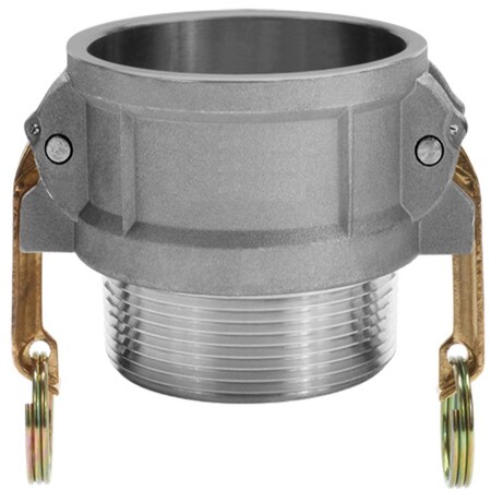 Rubberworx 5" PART B ALUMINUM QUICK CPL PART B CPL-MPT ALUM RBX-B-AL-500